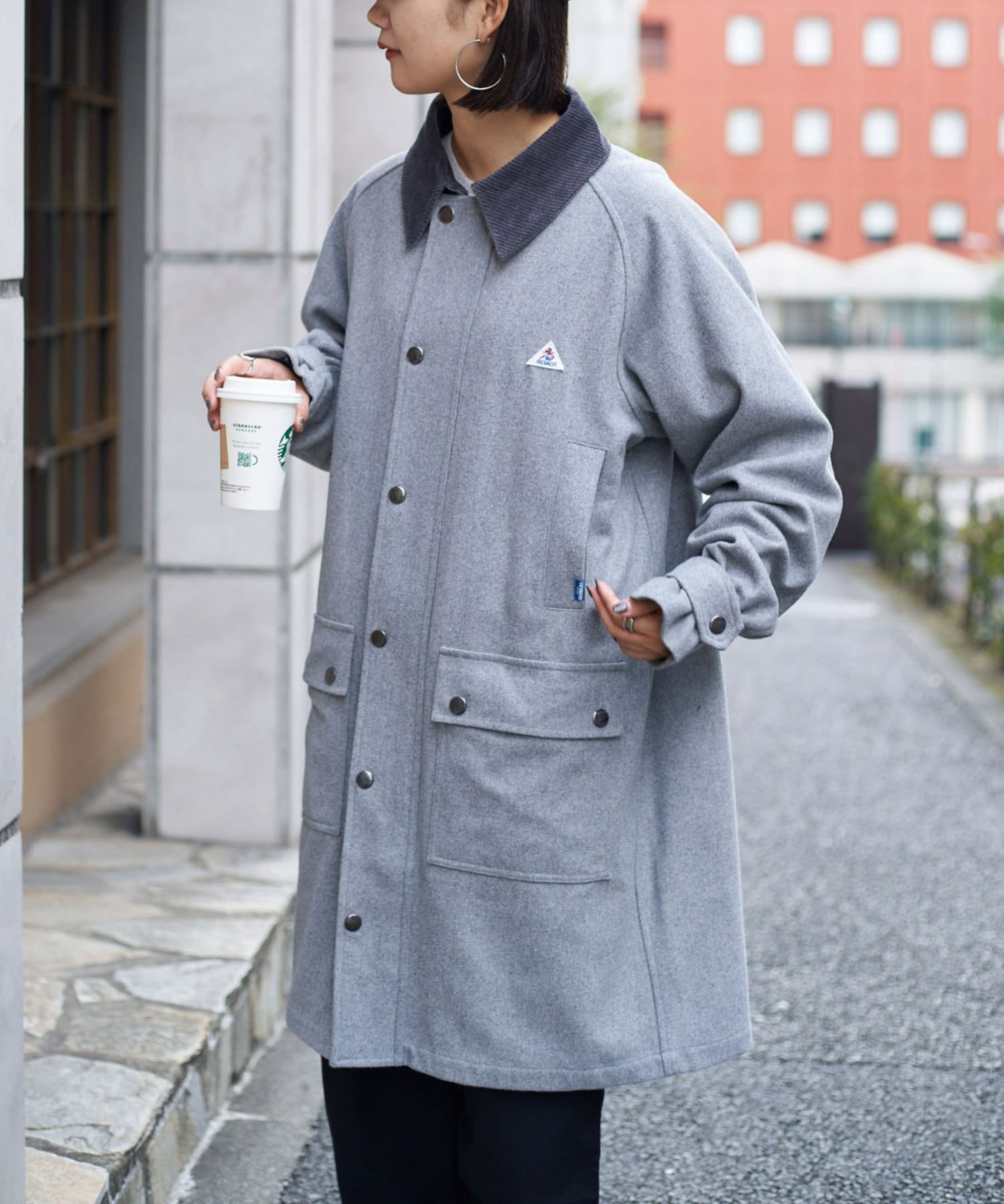CIAOPANIC TYPY】メルトンロングコート | OUTLET(アウトレット