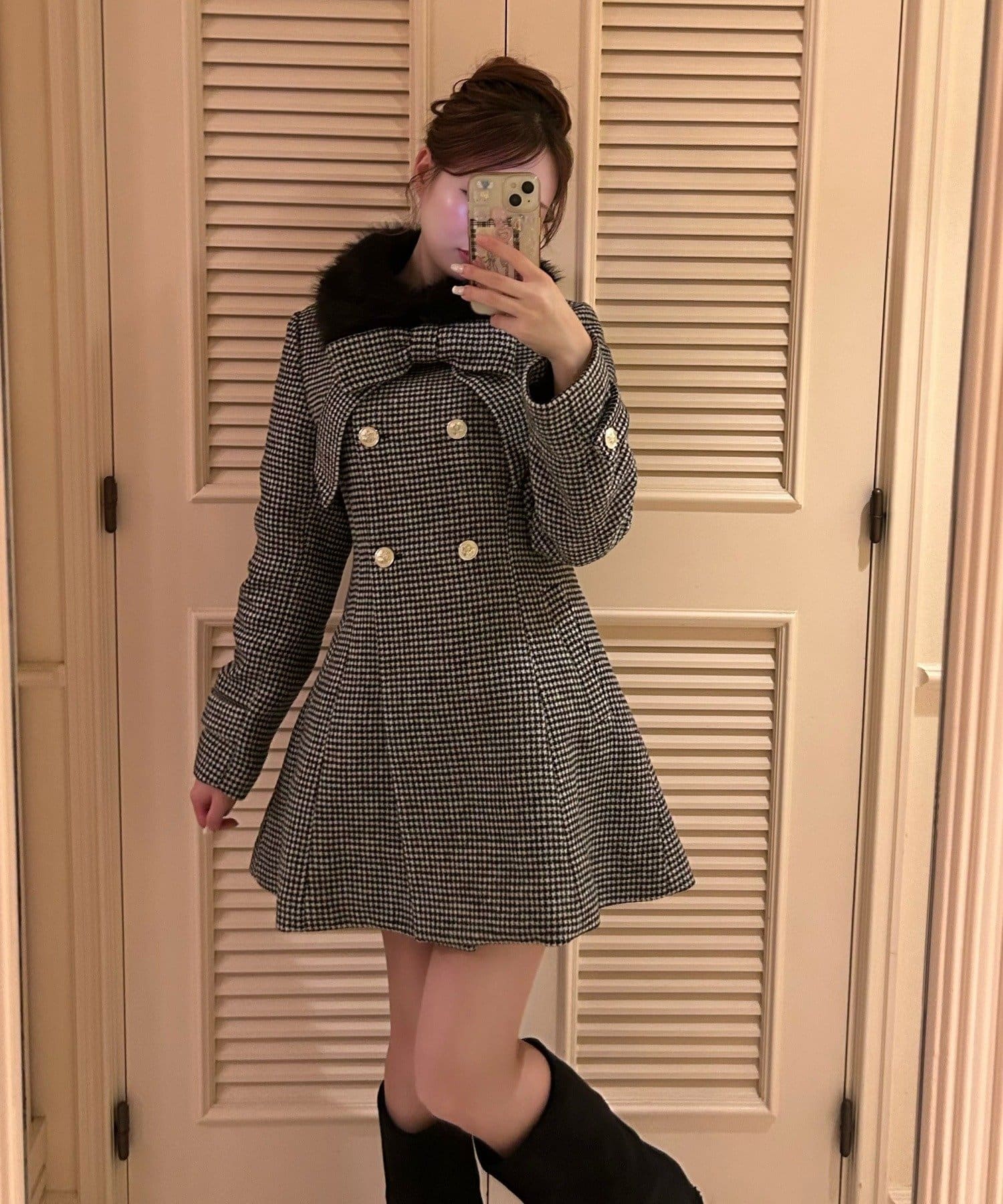 インフルエンサー企画】Keru マルチwayリボンミドルコート | OLIVE des