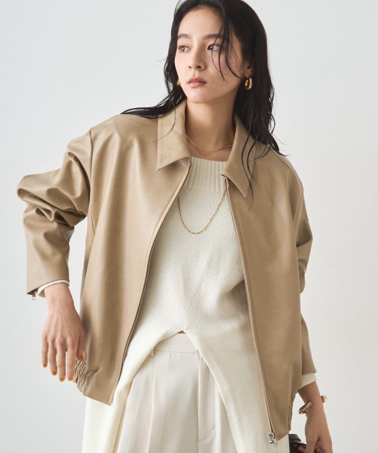 フェイクレザージャケット | LOUNGEDRESS(ラウンジドレス)レディース