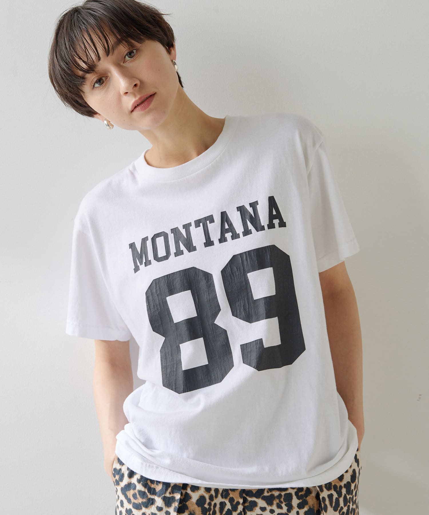 ナンバリングTシャツ | Whim Gazette(ウィム ガゼット)レディース