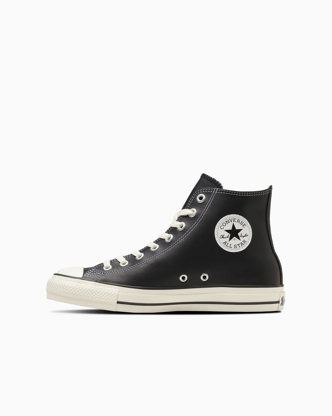 LEATHER ALL STAR Ⓡ HI / レザー オールスター Ⓡ HI (ブラック