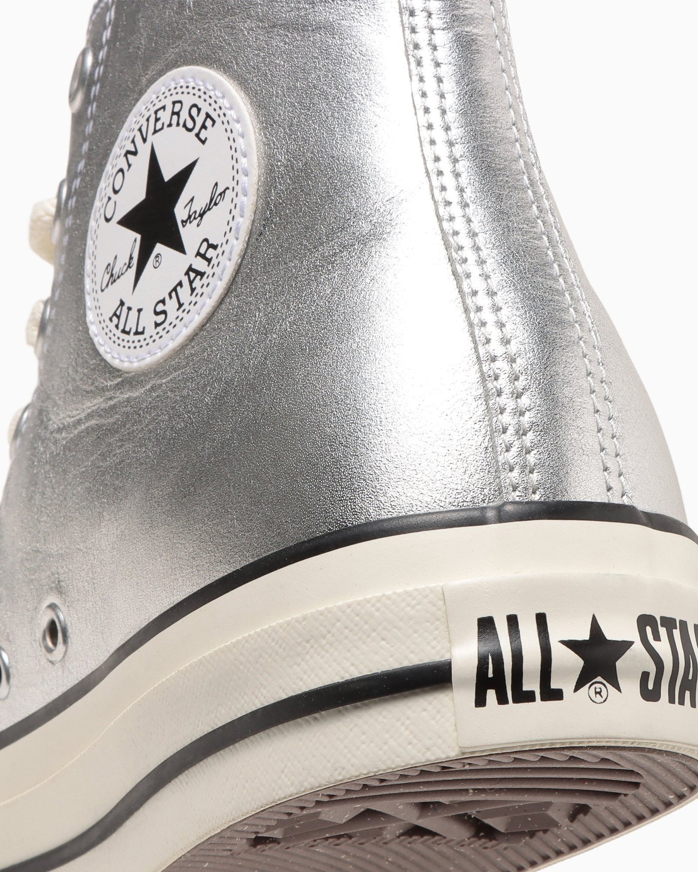 LEATHER ALL STAR Ⓡ HI / レザー オールスター Ⓡ HI (シルバー
