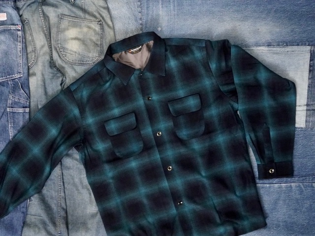 TOWN CRAFT : 50S W-FLAP LOOP COLLAR SHIRTS [TC24F00600] | CONEY ISLAND