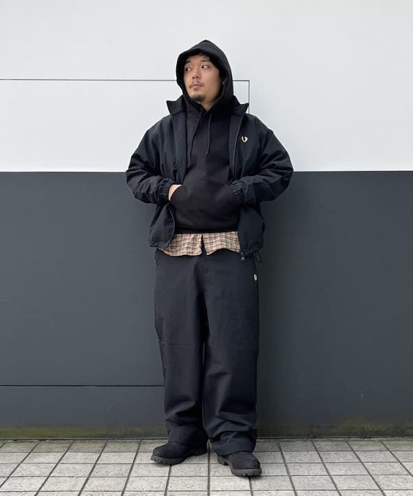 BEAMS MENの【別注】FRED PERRY / SHELL JACKET 26SSを使った