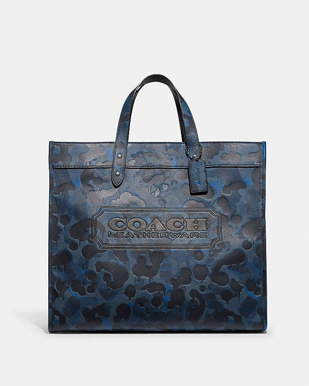 公式】COACH – コーチ | フィールド トート 40 ウィズ カモ プリント