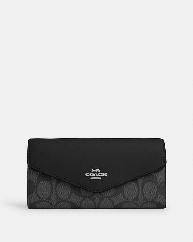 公式】コーチアウトレット | エンベロープ ウォレット・シグネチャー
