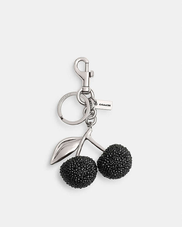 公式】COACH – コーチ | スモール クリスタル チェリー バッグ チャーム