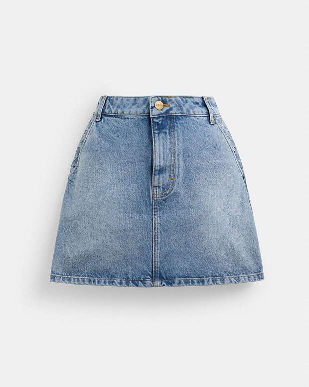 公式】COACH – コーチ | デニム スカート