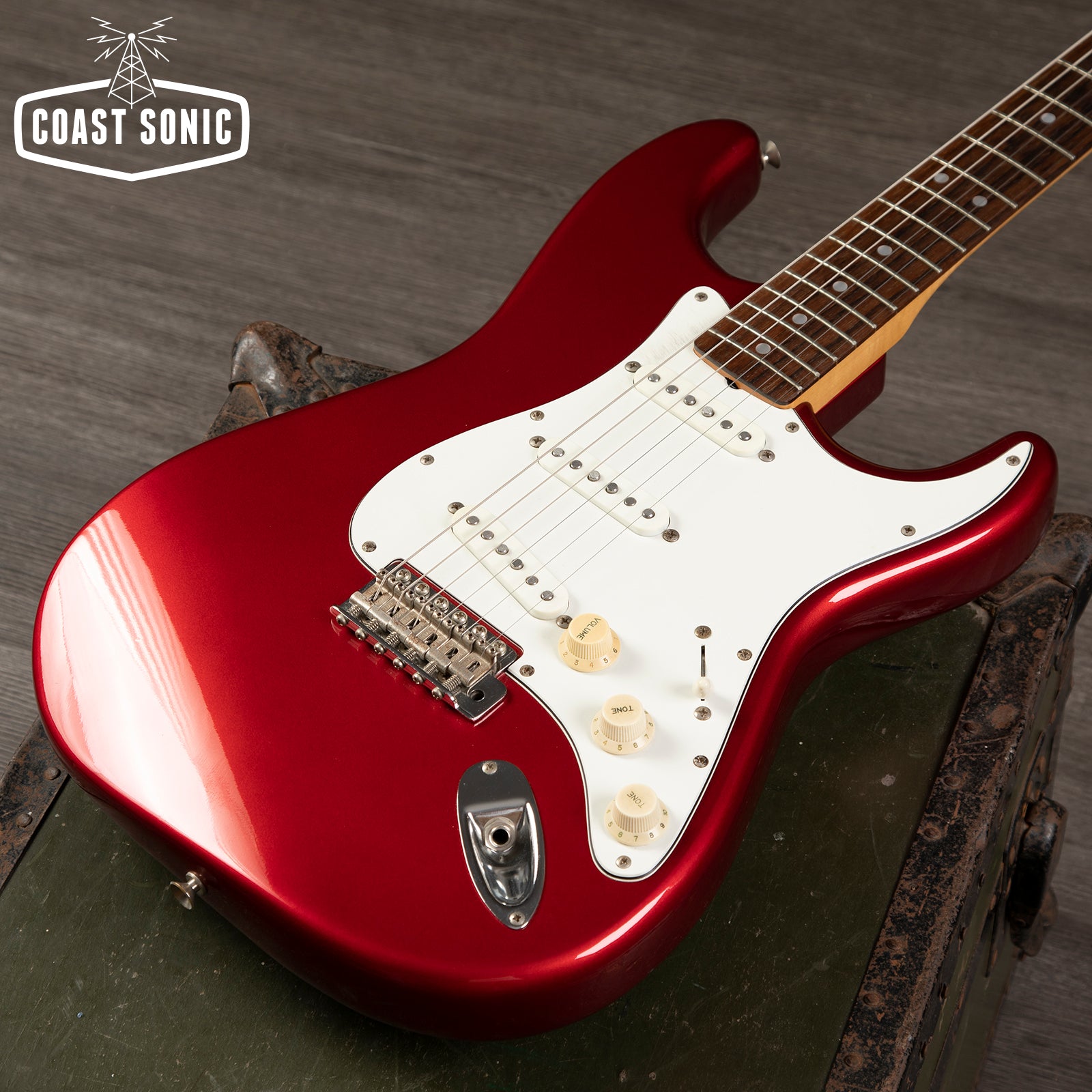 1984 Tokai Goldstar Sound Strat - Candy Apple Red