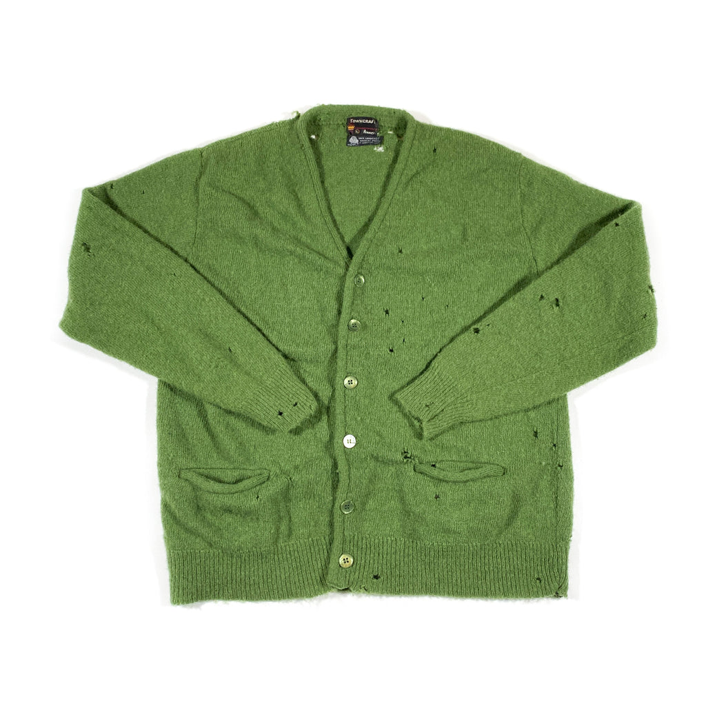Vintage 60's Penneys Towncraft Lambswool Cardigan Sweater