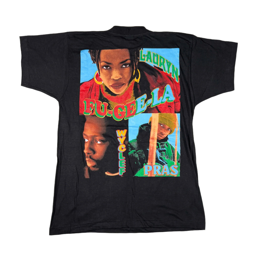 Vintage 90's Fugees “Fu-Gee-La” Bootleg Rap Tee Double-Sided