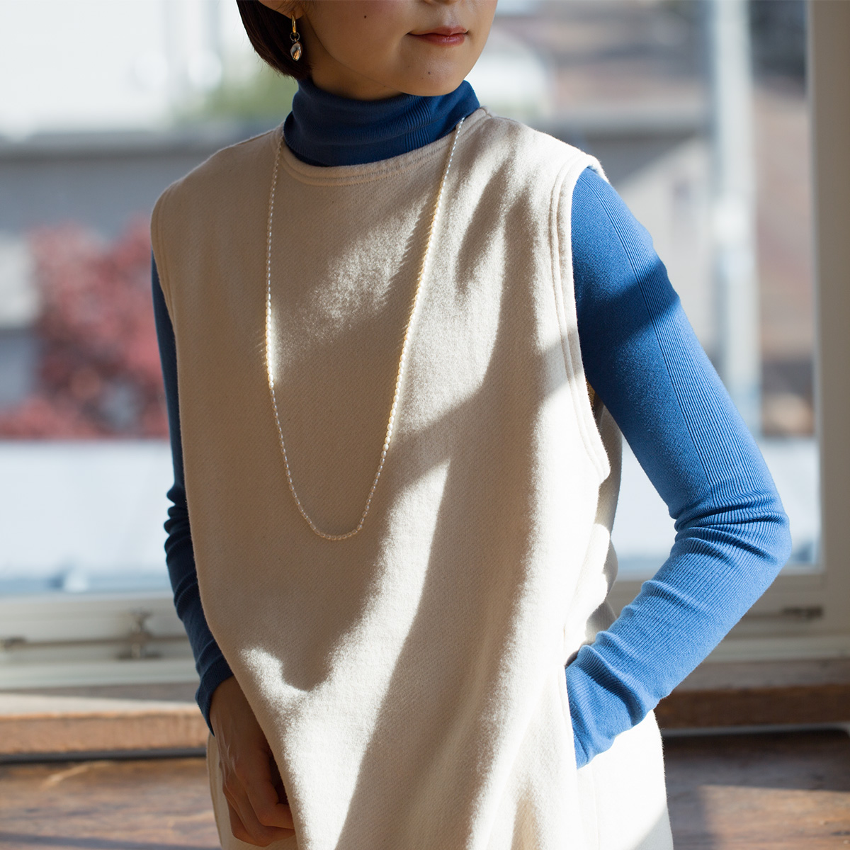 ハイフラッター ルプフ 吊り編み裏毛 スウェット ジャンパースカート