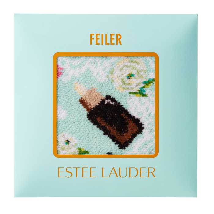 エスティ ローダー】フェイラーとのコラボハンカチが、数量限定セット