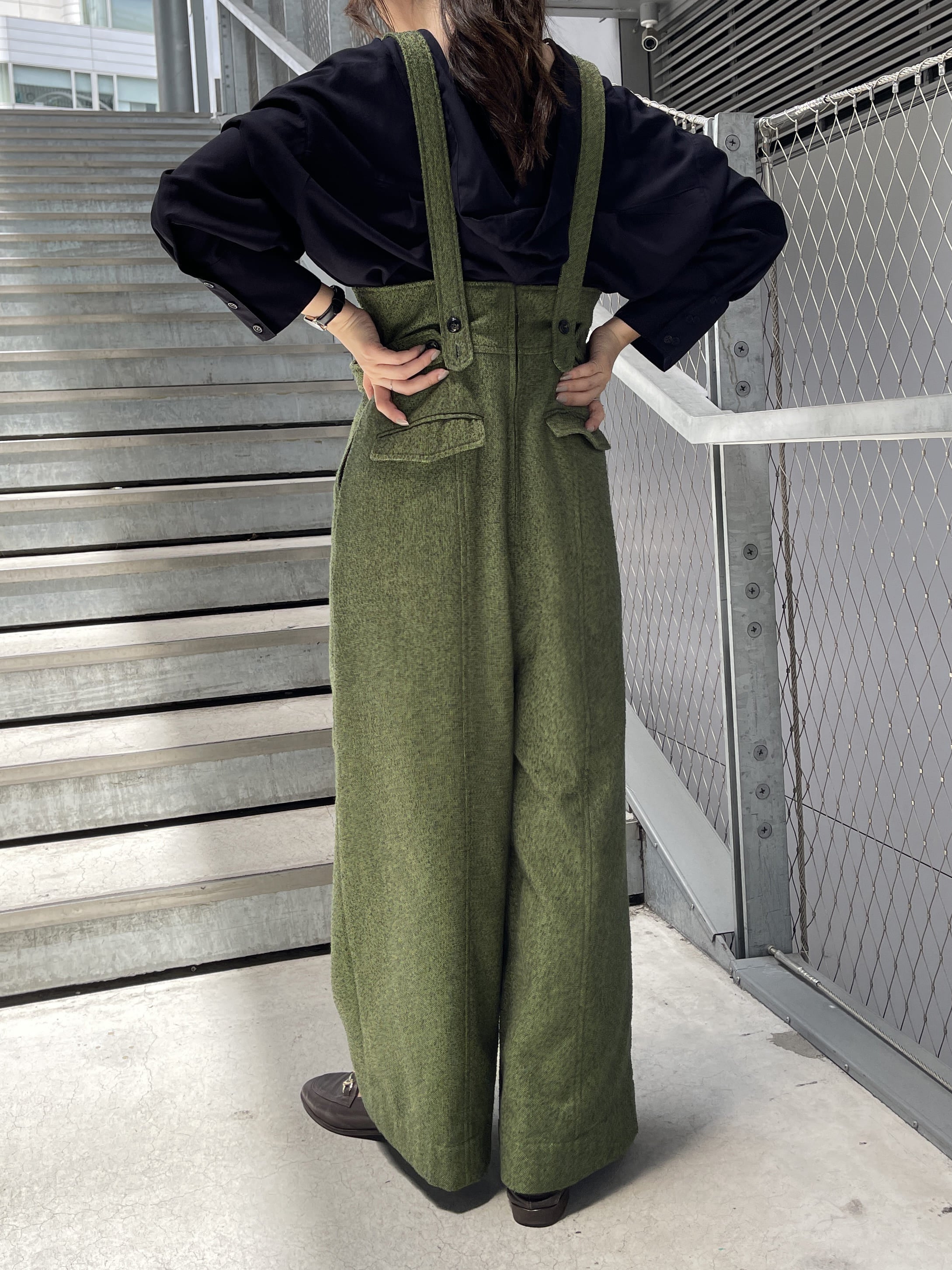 ツイーディーサロペット-short & regular | 小柄・低身長女性向け