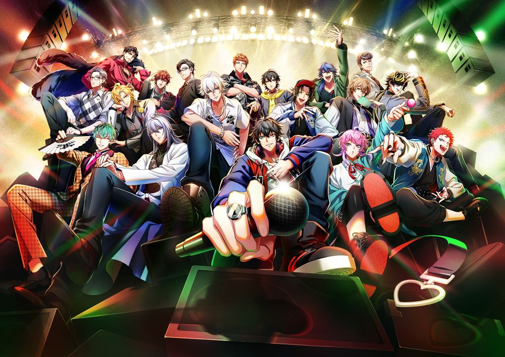 ヒプマイ 3DCGライブ 全6ディビジョン18名が勢揃いした描き下ろし解禁!
