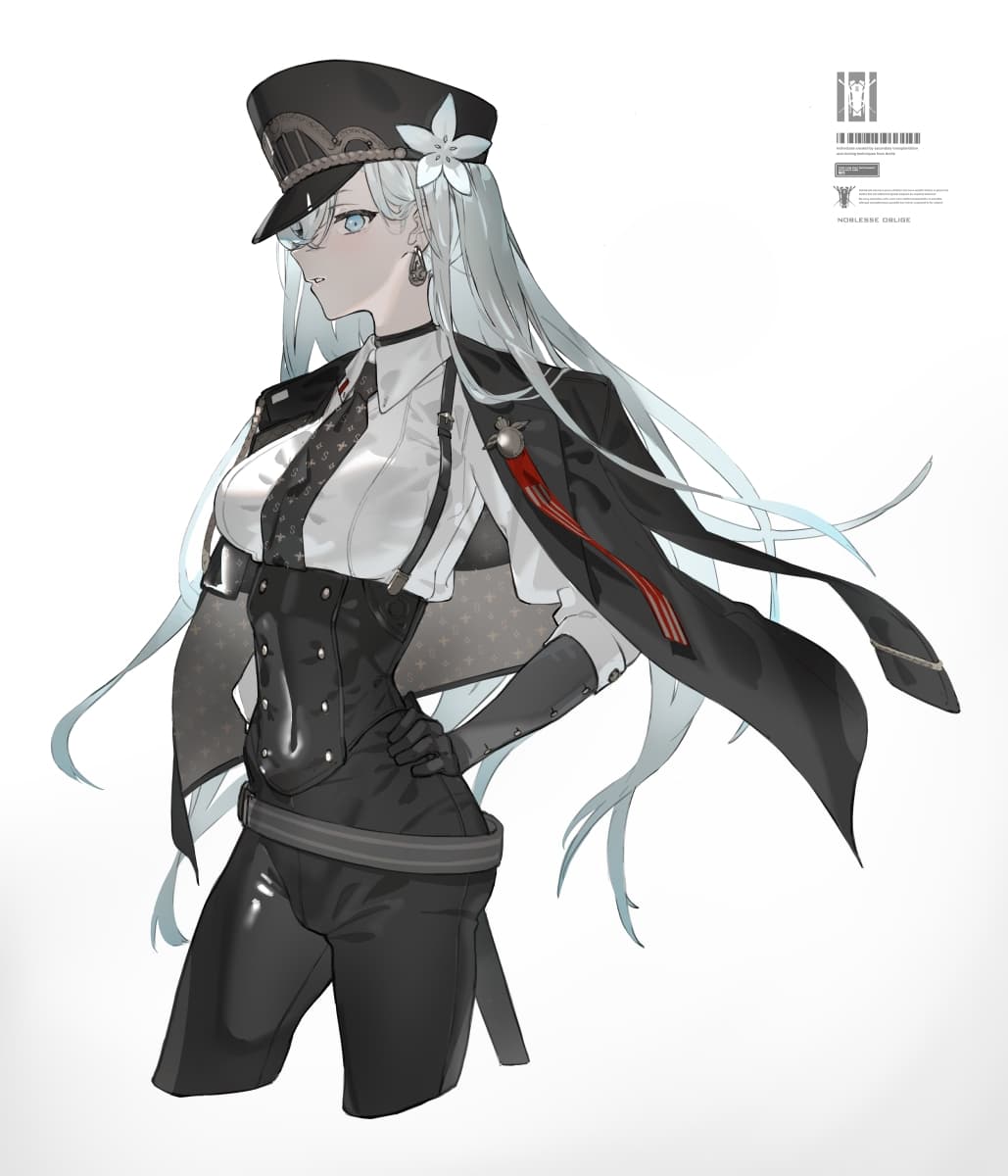 neco氏 オリジナルイラスト『A-Z:』より [S] -full dress- の