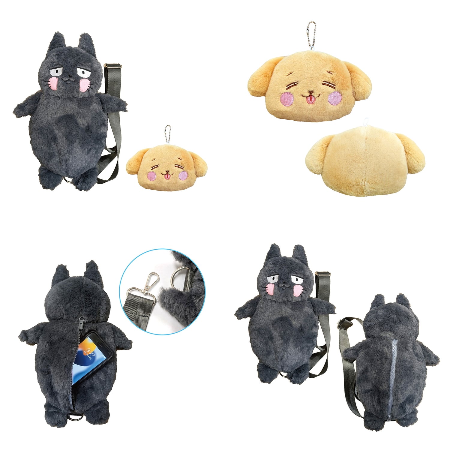 スキップとローファー」美津未&志摩ぬいぐるみやパンダ巾着 1月発売!