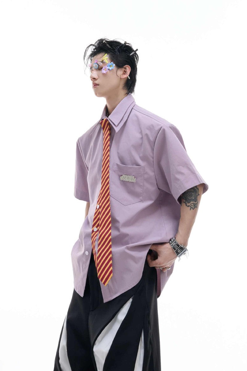 Vintage Tie Detail Shirt - Argue Culture – Copping Zone