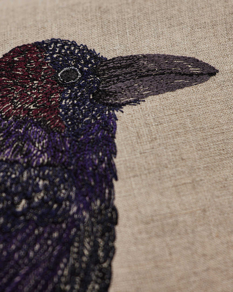 Blackbird with Acorn Pillow | Coral & Tusk