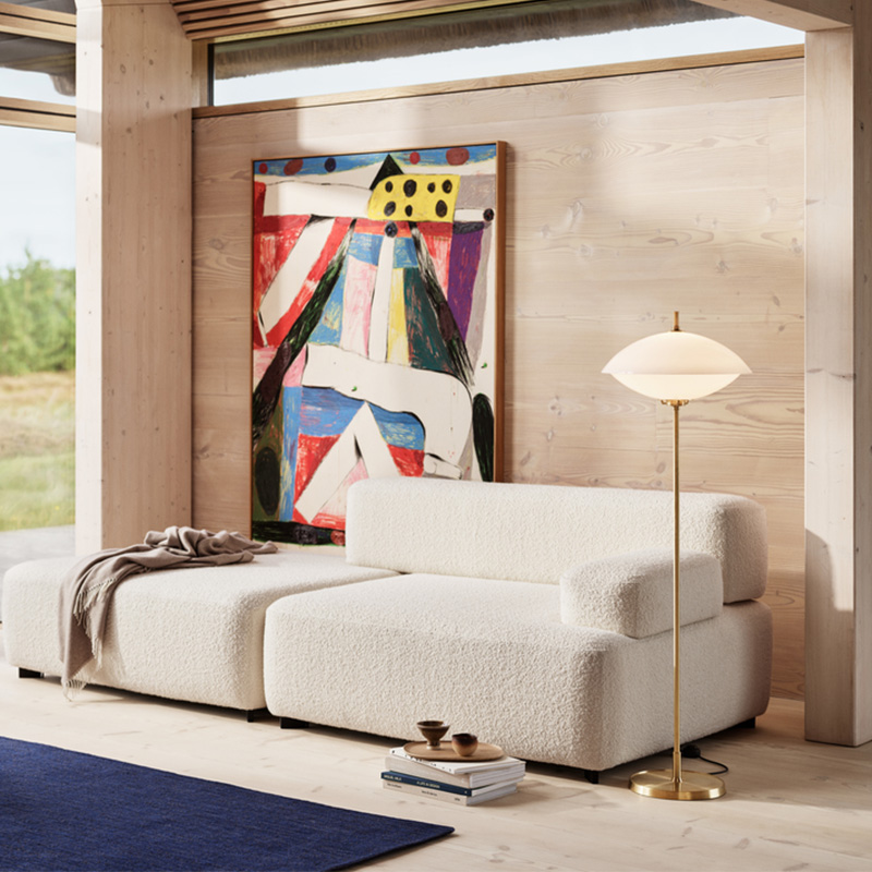 FRITZ HANSEN（フリッツ・ハンセン）クラム フロア ランプ｜フロアー