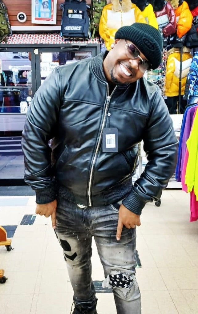 HUDSON “THE ORIGINAL BASEBALL JACKET” LEATHER | COSIGN1975