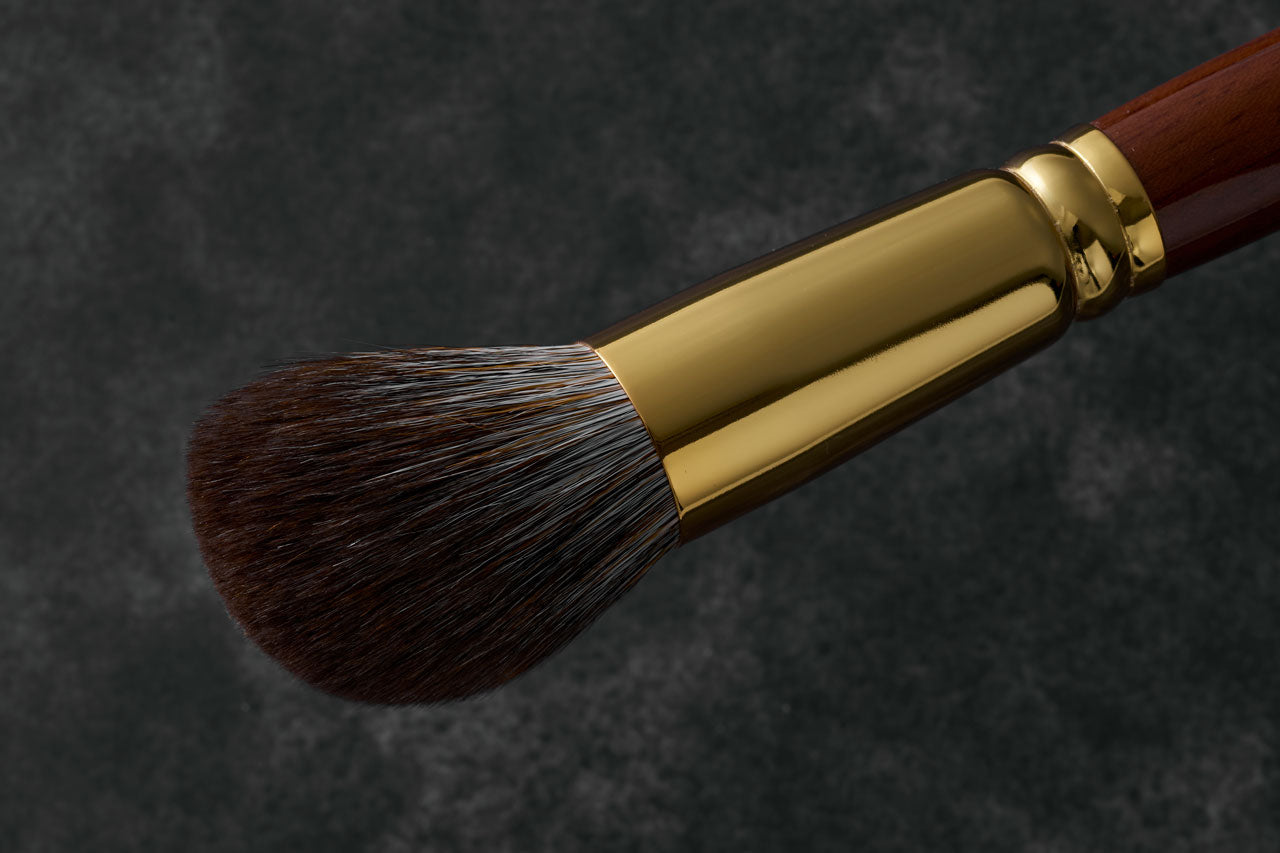 ウエダ美粧堂化粧筆】パーフェクトフィットパウダーブラシ（アングル