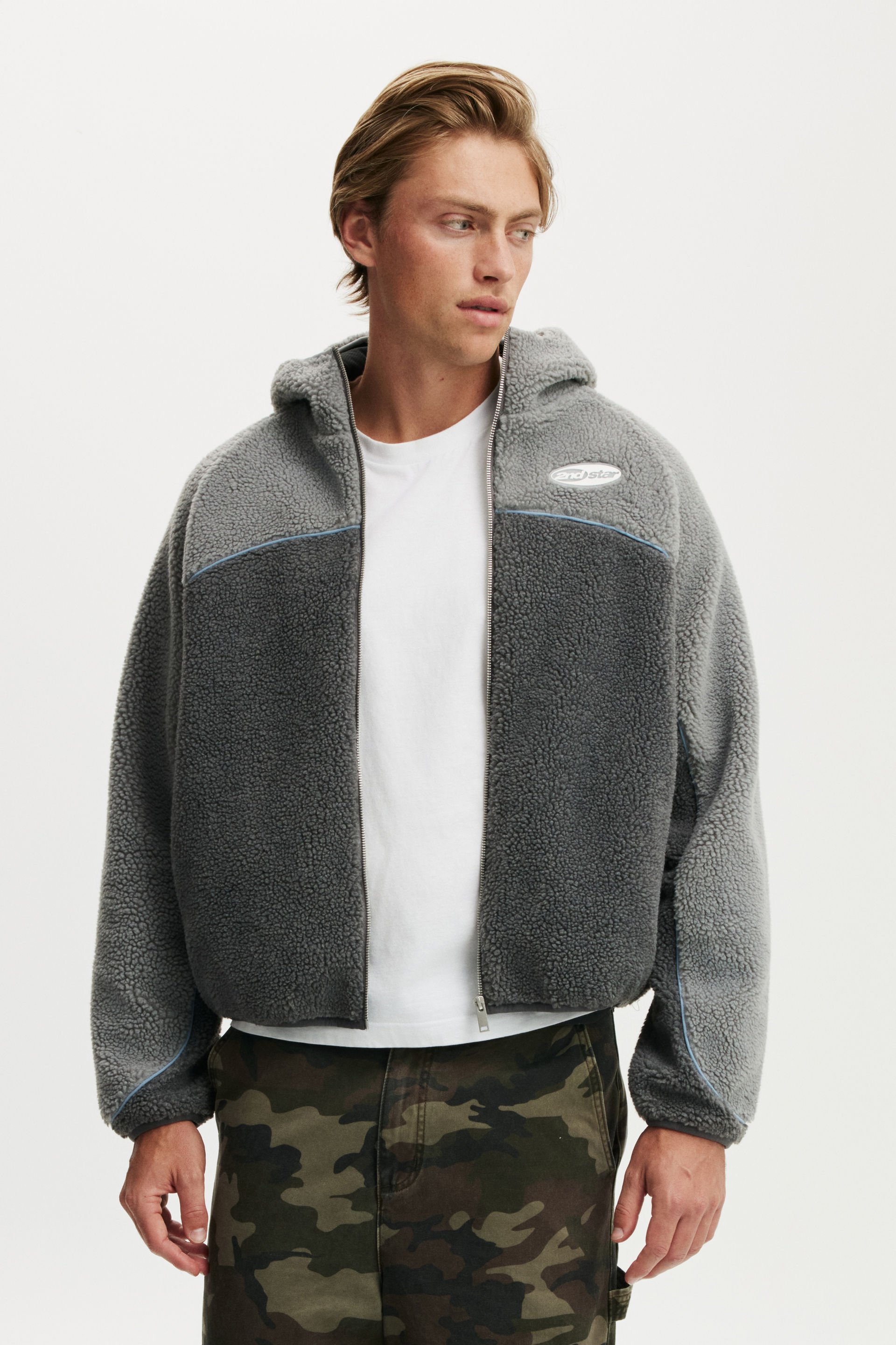 Hooded Teddy Jacket