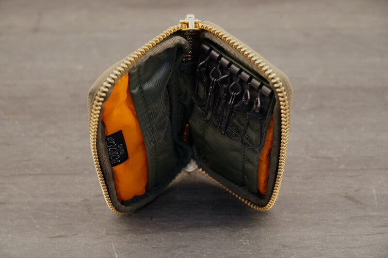 Porter Tanker Key Case – Cotton Sheep