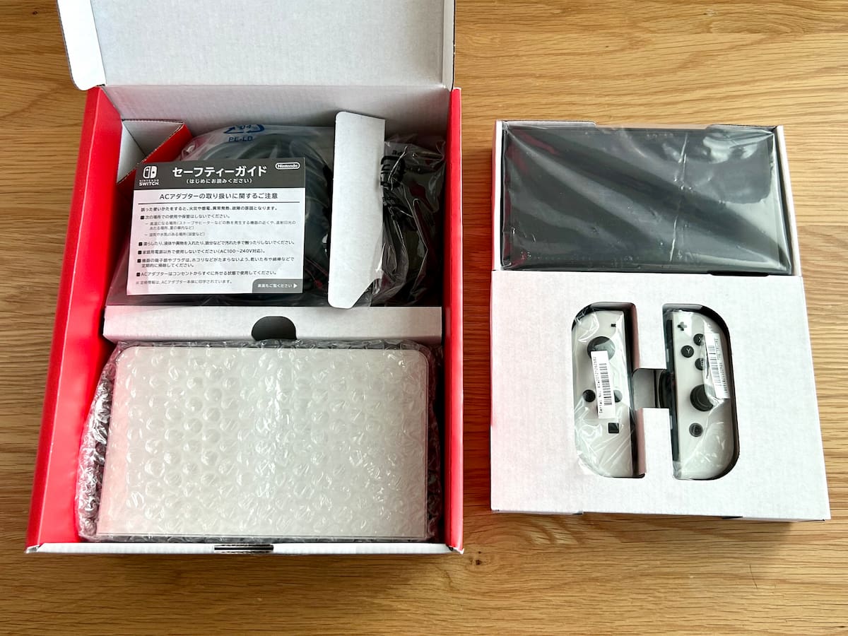 Nintendo Switch 本体 グレー付属品あり 箱、ケース、ドックカバー