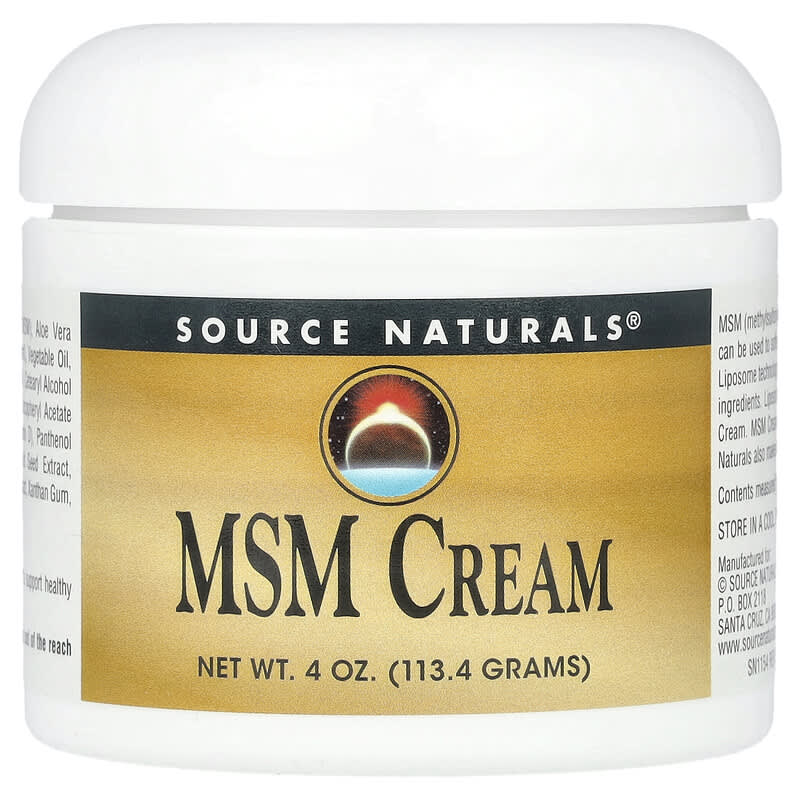 MSM クリーム 4 オンス (113.4 g)