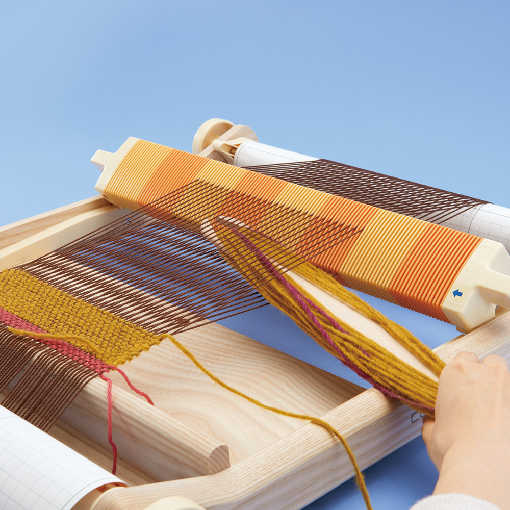 手織り機「咲きおり」40cm＜30羽セット＞ | 商品紹介 | クロバー株式会社