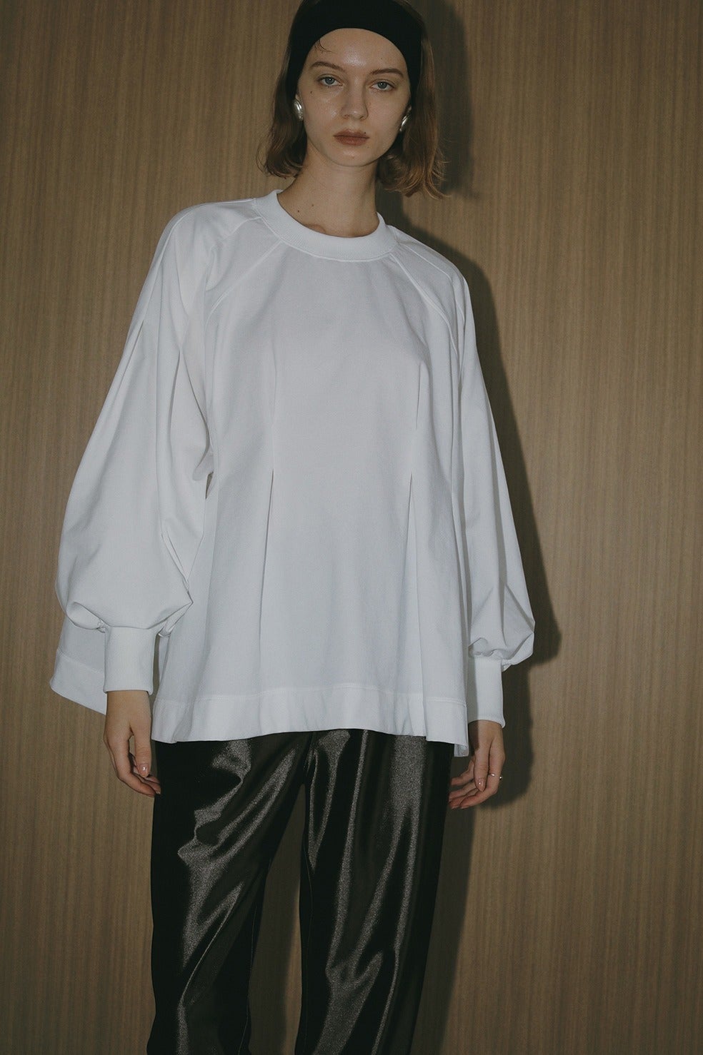 WAIST TUCK VOLUME SLEEVE SWEAT｜TOPS(トップス)｜MANOF OFFICIAL