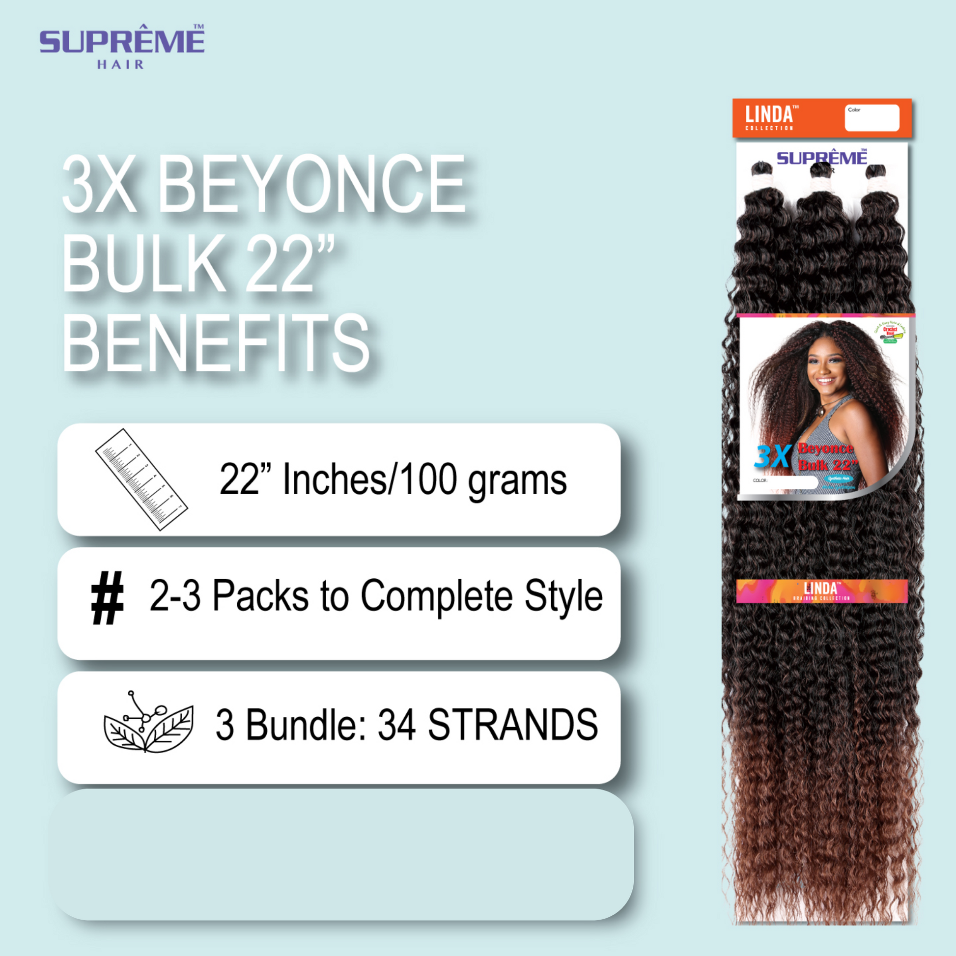 Linda Collection – 3X Beyonce Bulk 22