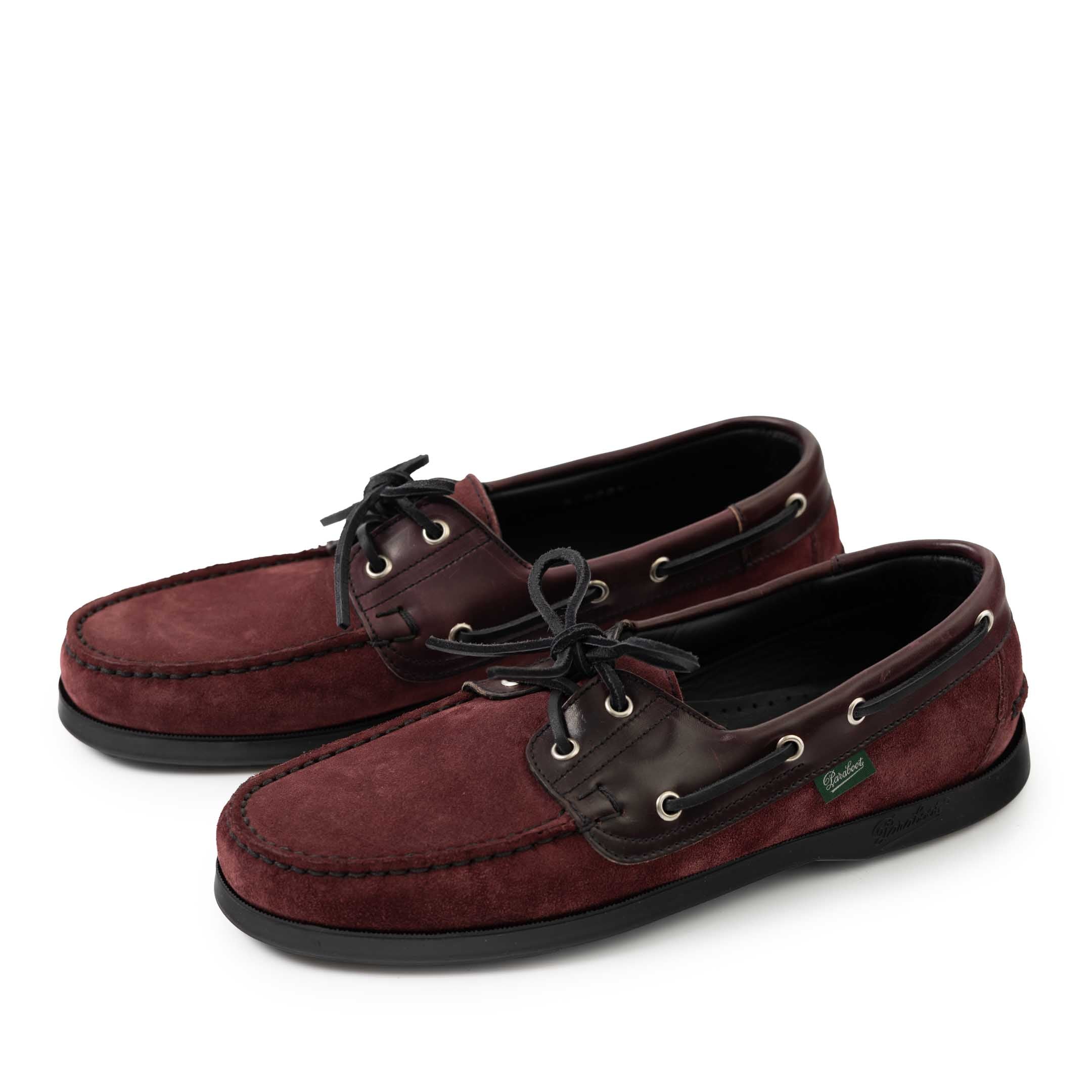 Paraboot Barth/ Marine Noire-Vel/ Cordovan Boredeaux – Clutch Cafe