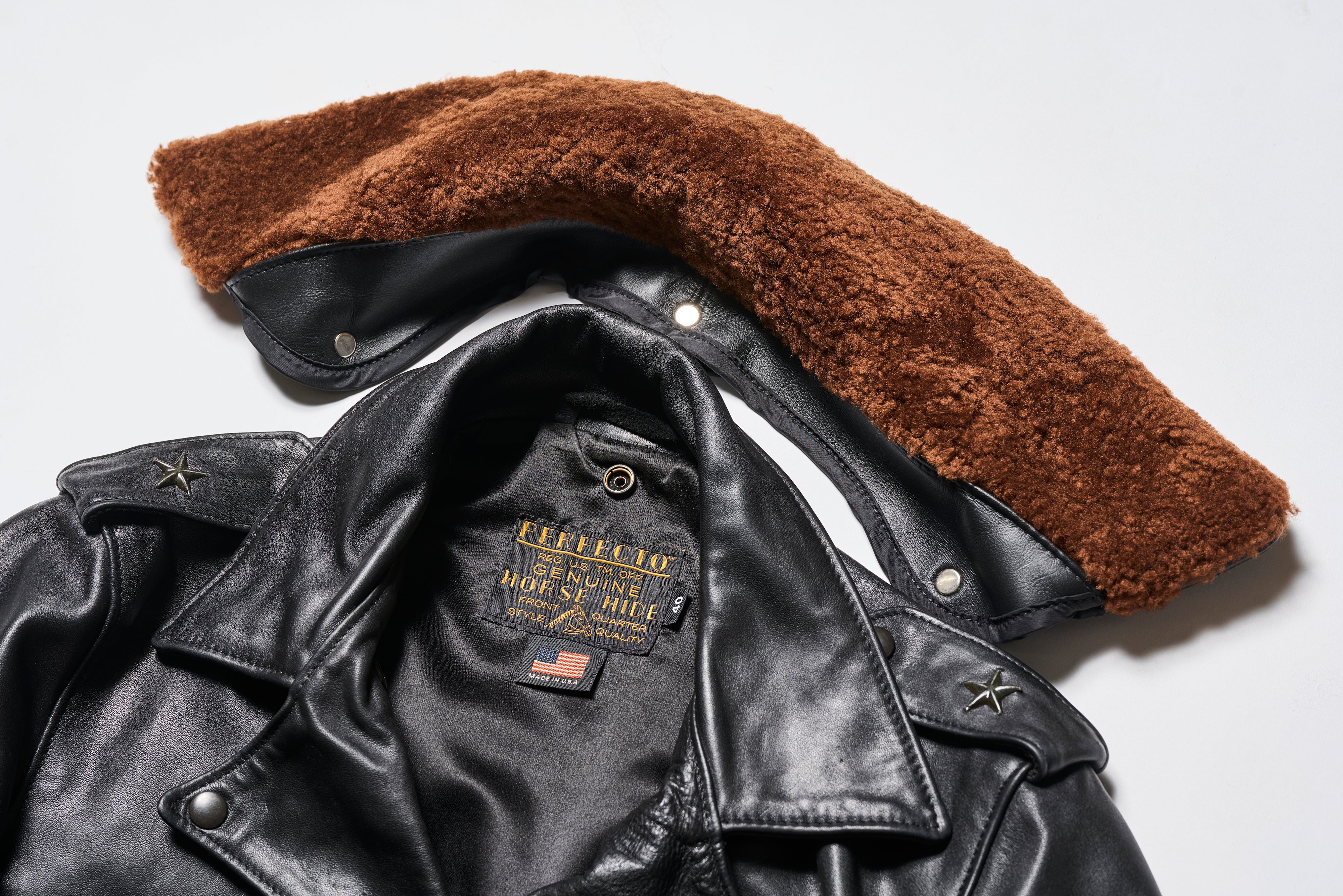 Lightning 30周年記念企画】Schott × モヒカン小川 ワンスター専用