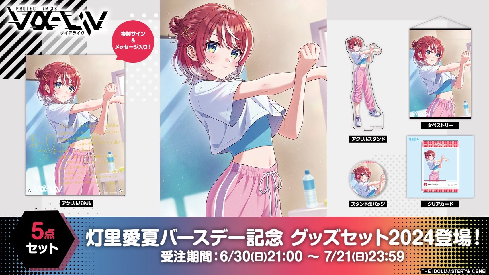 ヴイアライヴ】‎＜灯里愛夏誕生日記念配信＞ありがとうございました