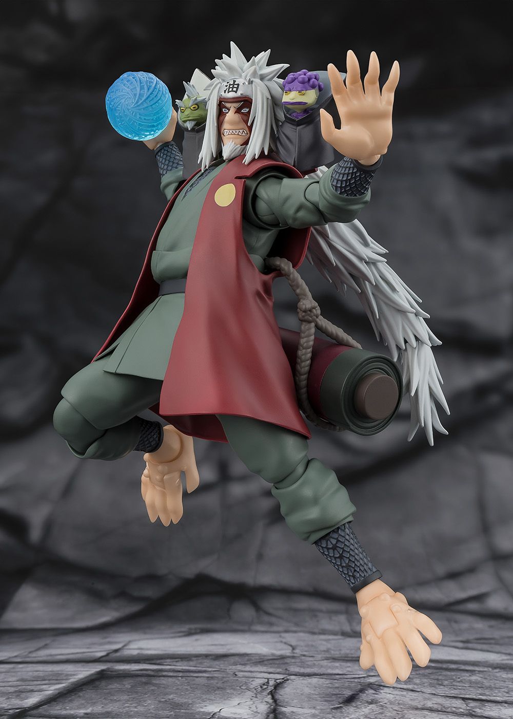 伝説の三忍、ついに集結！「S.H.Figuarts 自来也 -仙術極めし木ノ葉の