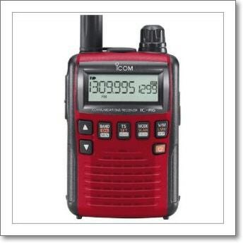 IC-R6エアバンドSPVer.2 □CQオームオリジナル液晶保護シート