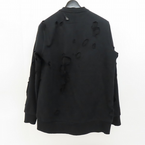 JPタグ】GIVENCHY/ジバンシィ デストロイ ダメージ加工 スウェット