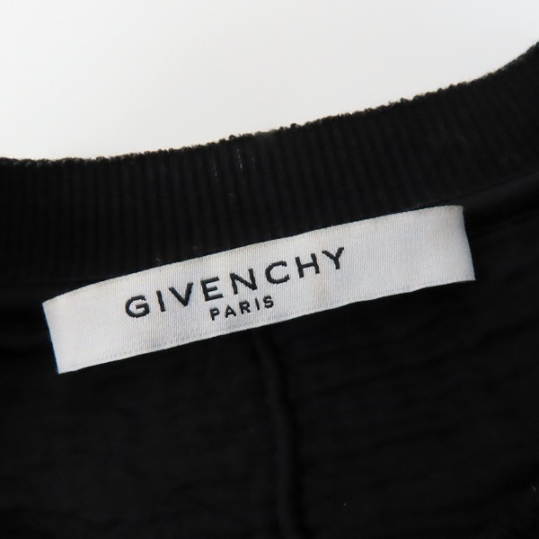 JPタグ】GIVENCHY/ジバンシィ デストロイ ダメージ加工 スウェット