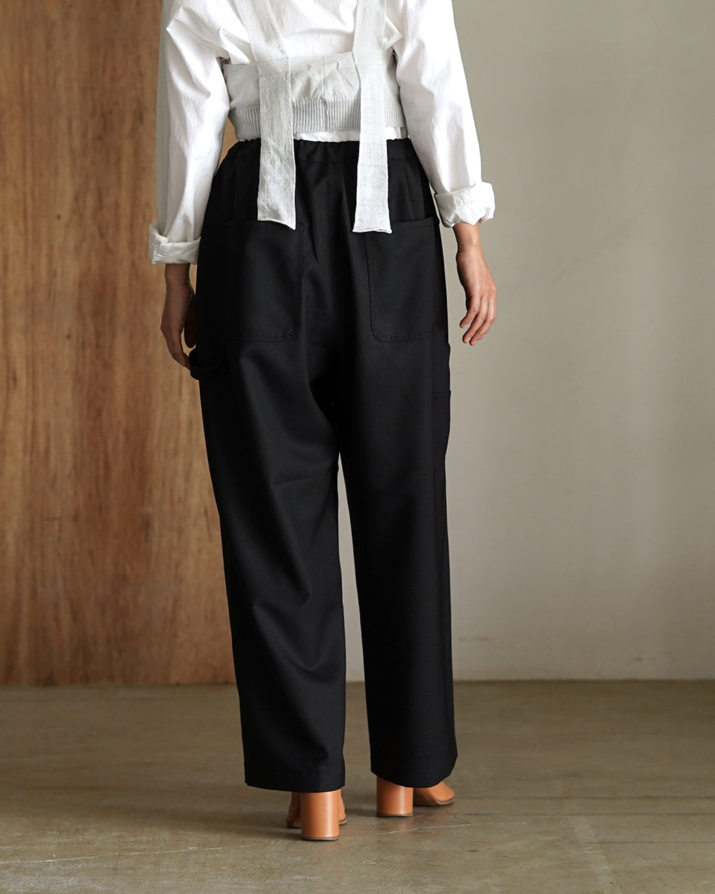 ミズイロインド mizuiro ind ペインター イージーパンツ レディース