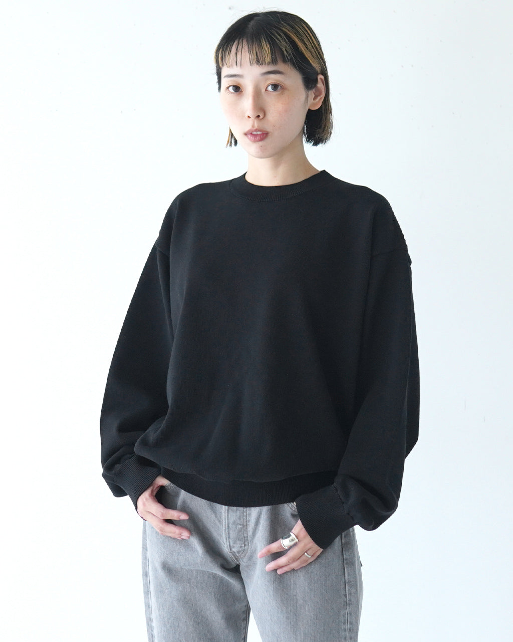 Yonetomi リジッド シーアイランド コットン プルオーバー RIGID SEA