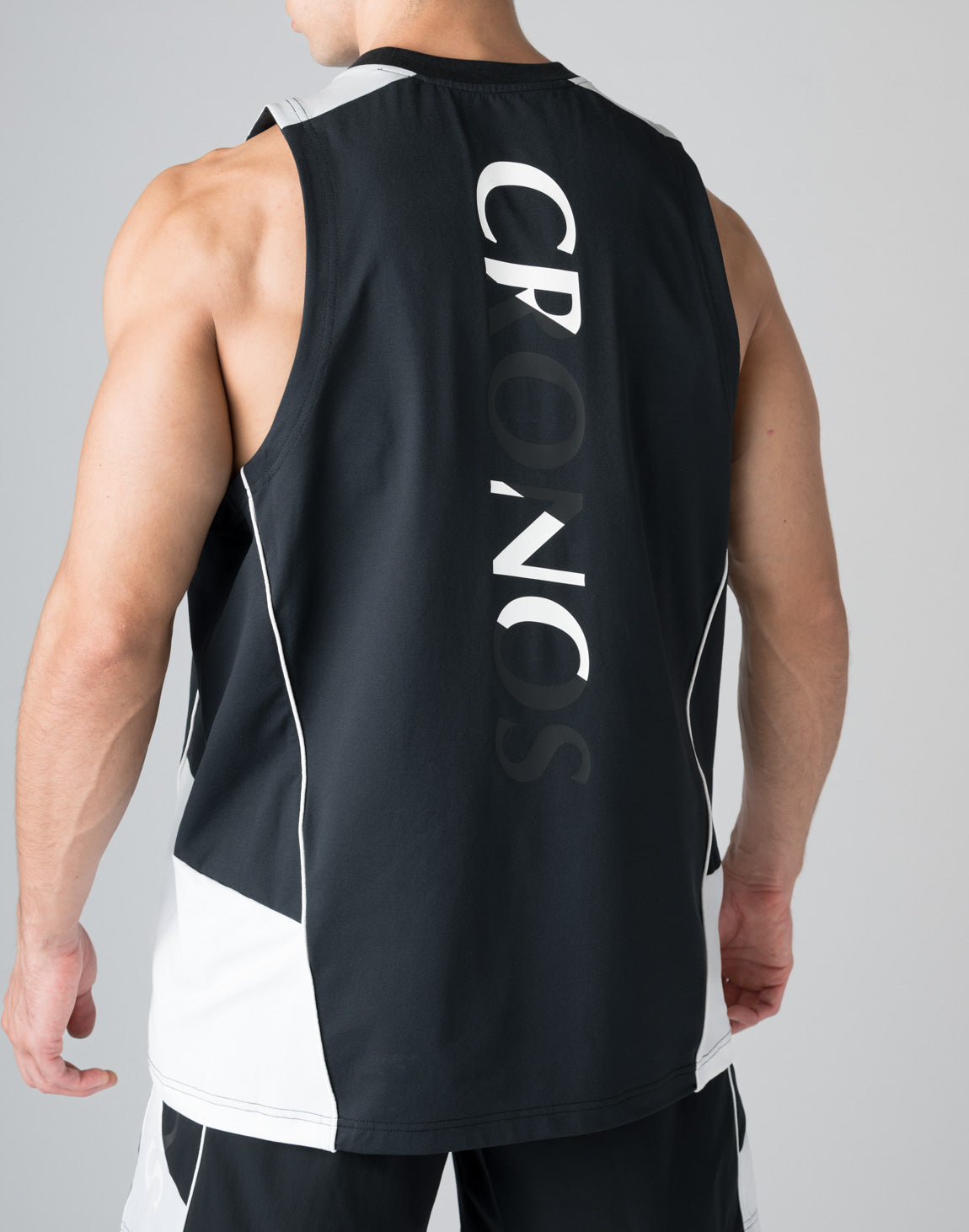 CRONOS SIDE INSERTS TANKTOP【BLACK】
