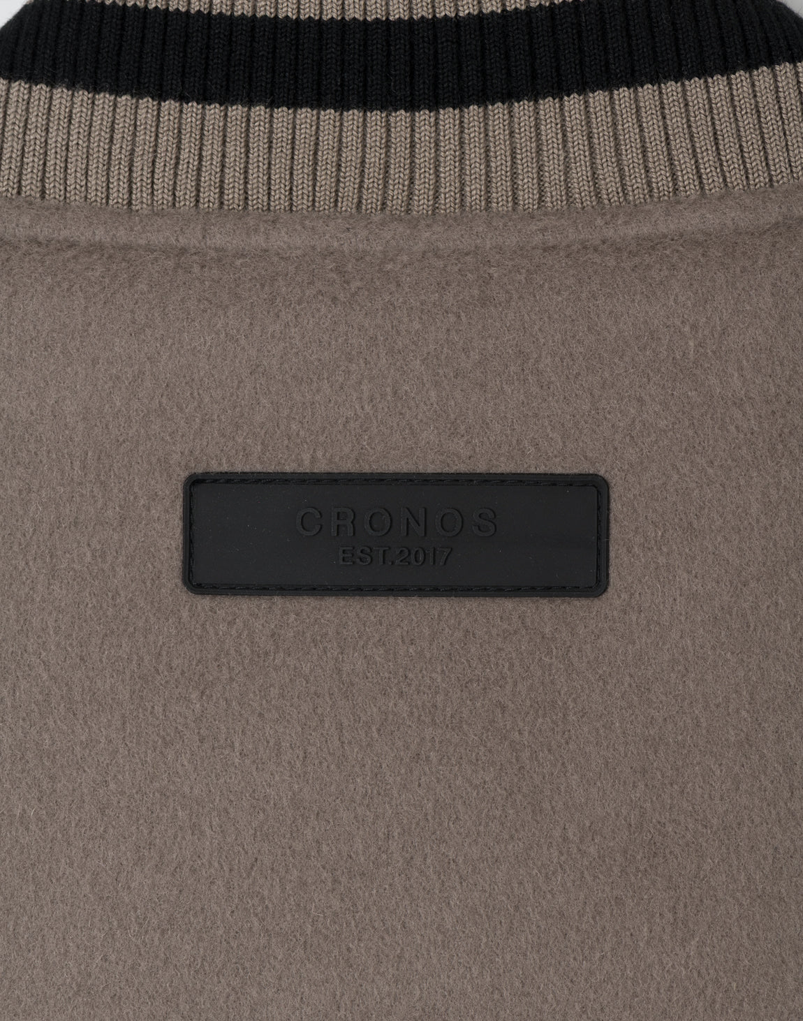 CRONOS STRETCH VARSITY JACKET【TAUPE】