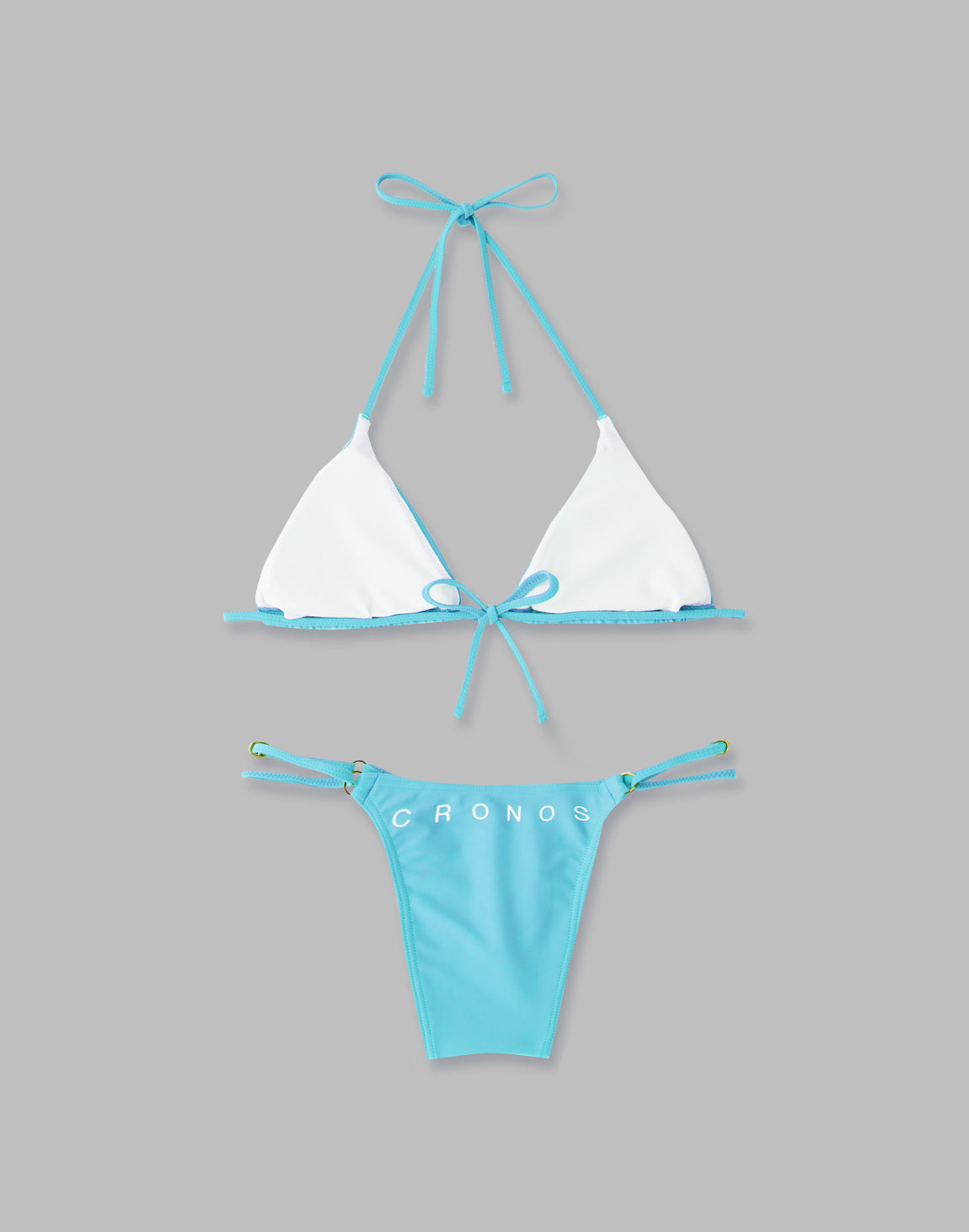 CRONOS WOMEN NEW 2STRIPES BIKINI【TURQUOISE】