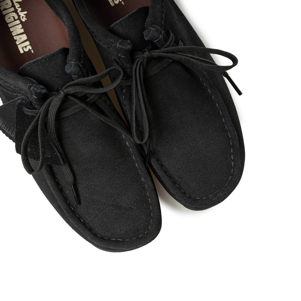 Clarks Wallabee GTX Black Suede | Black