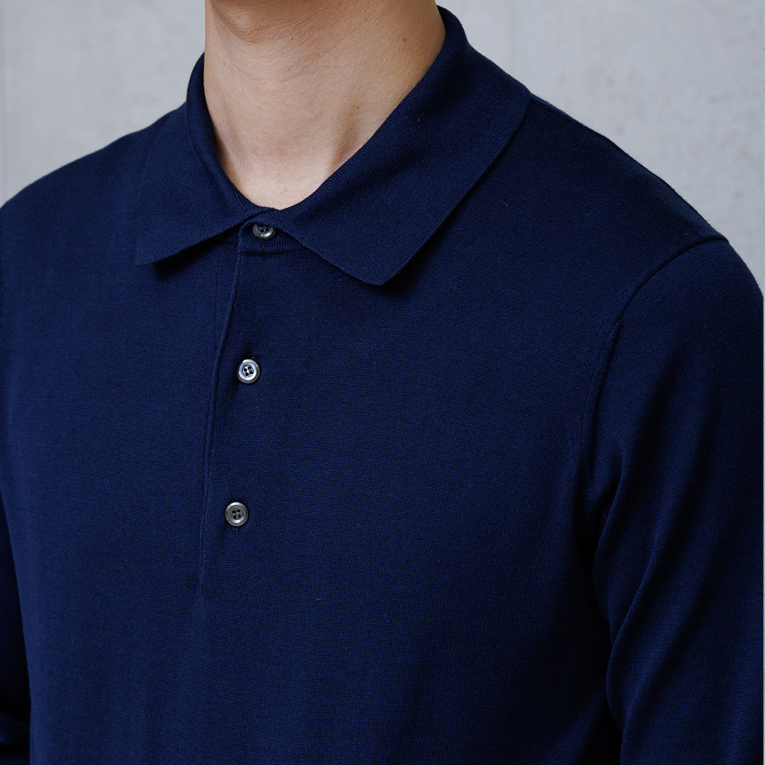 スビンプラチナムニット3型に新色ディープブルー登場｜+CLOTHET