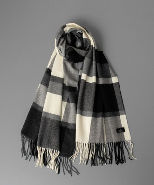 LANVIN COLLECTION ランバン コレクション カシミヤ チェックストール