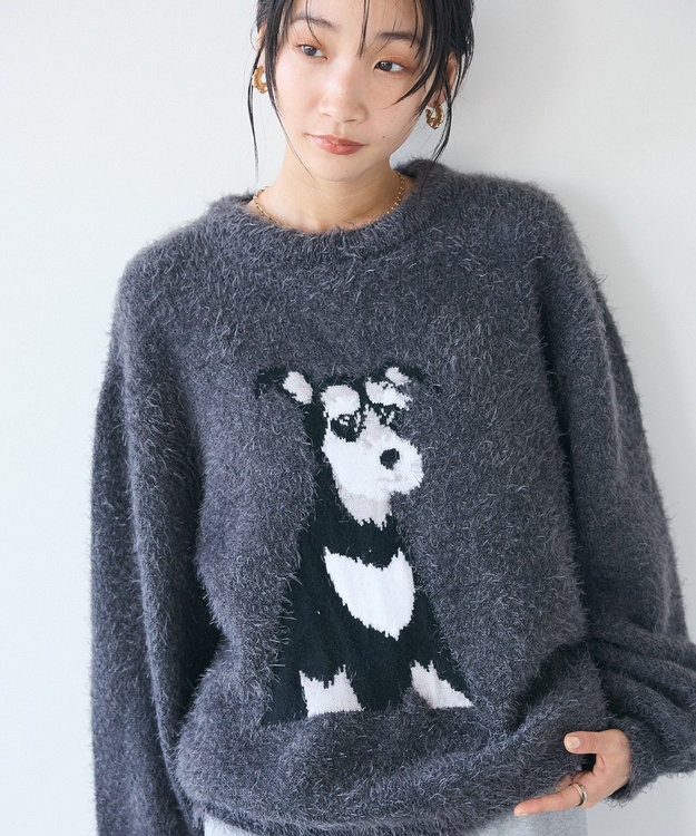 アニマルシャギーニットプルオーバー / CRAFT STANDARD BOUTIQUE