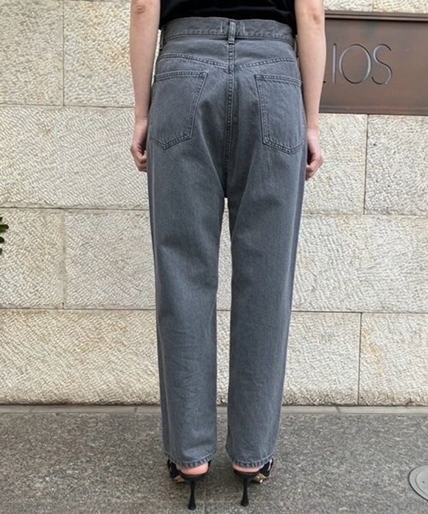 坪田あさみさんコラボ＞SAROUEL Denim /サルエル デニムパンツ グレー